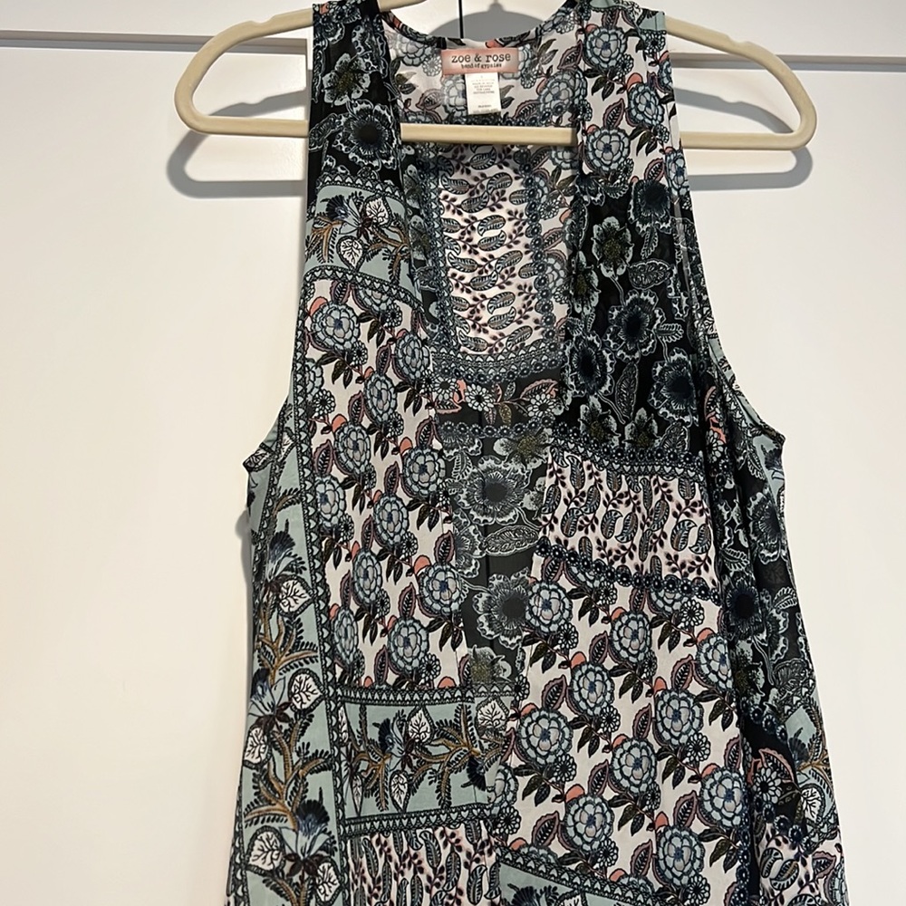 Open Front Tunic Top - Picture 2 of 5
